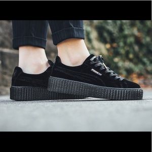 Puma X Rihanna Creeper Black Velvet